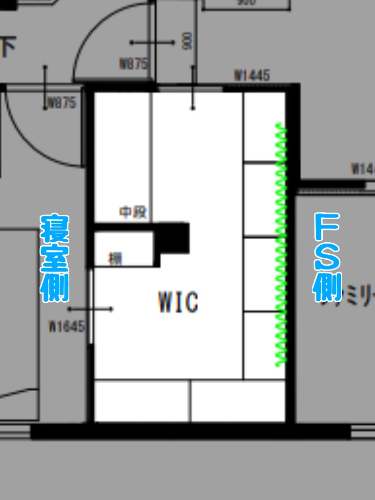 ｗｅｂ内覧会 ウォークインクローゼット はるすけリっきっき